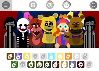 Incredibox: El Proyecto Fazbear V1 captura de pantalla del juego