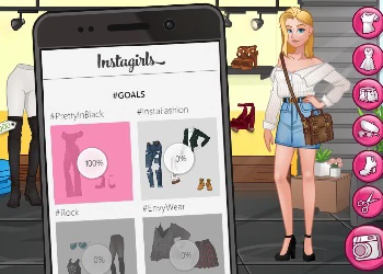 Instagirls Se Déguisent capture d'écran du jeu