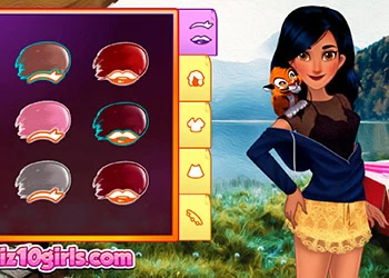 Жасмин И Рапунцел На Къмпинг екранна снимка на играта