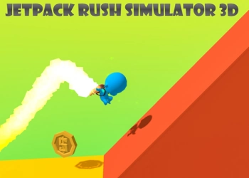Jetpack Rush Simulator 3D skærmbillede af spillet