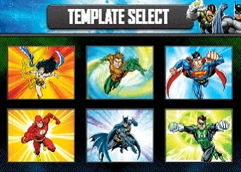 Creatore Di Fumetti Justice League screenshot del gioco