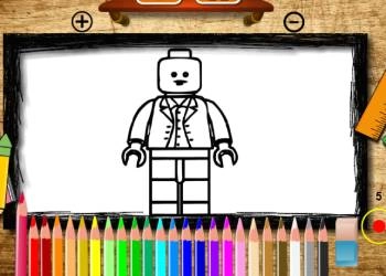 Lego Kleurboek schermafbeelding van het spel