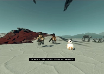 Lego Star Wars: Апошнія Джэдаі скрыншот гульні