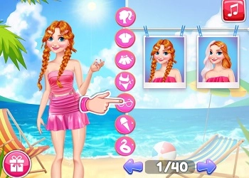 Malibu Vibes Prinses Op Vakantie schermafbeelding van het spel