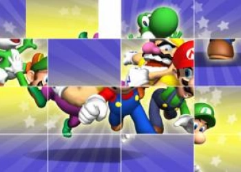 Mario: Trượt Câu Đố ảnh chụp màn hình trò chơi