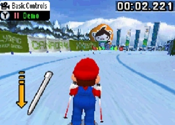 Mario E Sonic Ai Giochi Olimpici Invernali screenshot del gioco