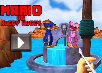 Mario Tegen Huggy Wuggy schermafbeelding van het spel
