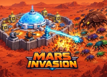 Mars Invasion game screenshot