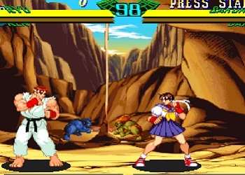 Siêu Anh Hùng Marvel Đấu Với Street Fighter ảnh chụp màn hình trò chơi