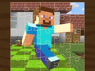 Minecraft Jigsaw screenshot del gioco