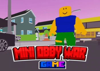 بازی Mini Obby War اسکرین شات بازی