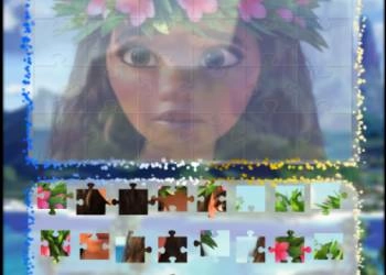 Moana Puzzle screenshot del gioco