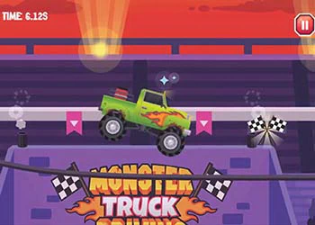Monster Truck Driveing თამაშის სკრინშოტი