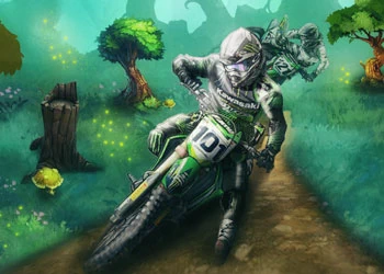 Motocross Forest Challenge 2 στιγμιότυπο οθόνης παιχνιδιού