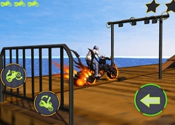 Symulator Kaskaderski Motocykli 3D zrzut ekranu gry