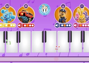 Pembuat Musik Nick Jr. tangkapan layar permainan