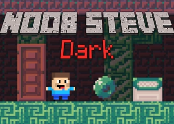 Noob Steve Dark mängu ekraanipilt