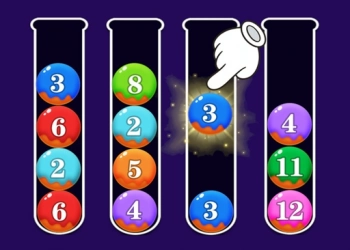 Tubo de Números captura de tela do jogo