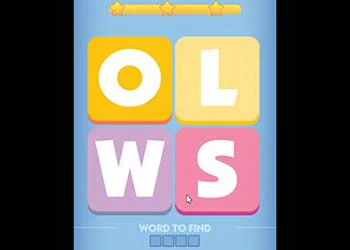 Omg Word Pop captura de tela do jogo