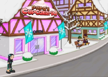 Papa's Cupcakeria játék képernyőképe