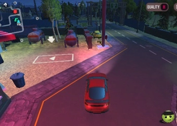 Parking Fury 3D Night Thief pamje nga ekrani i lojës