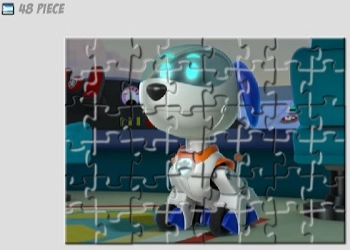 Paw Patrol Robo-hond Puzzel schermafbeelding van het spel