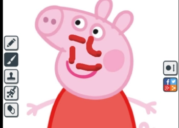 Peppa Sea Joonistus mängu ekraanipilt