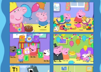 Peppa Pig ปริศนาจิ๊กซอว์ ภาพหน้าจอของเกม