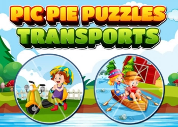 Pic Pie Puzzles Transports game screenshot