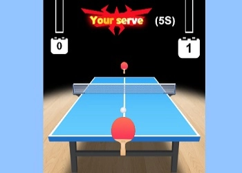 Ping Pong Battle - Tafeltennis schermafbeelding van het spel