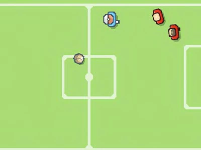 Pixel-Fußball Spiel-Screenshot