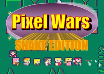 Pixel Wars Snake Edition тоглоомын дэлгэцийн агшин