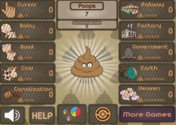 Poop Clicker pelin kuvakaappaus