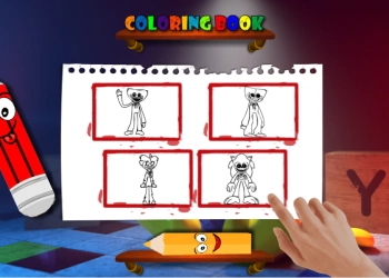 Книжка-Розмальовка Poppy Playtime скріншот гри