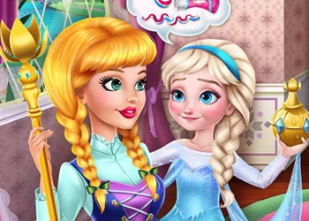 Prank The Nanny: Baby Elsa Frozen skærmbillede af spillet