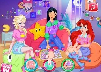 Princess Board Game Night game screenshot