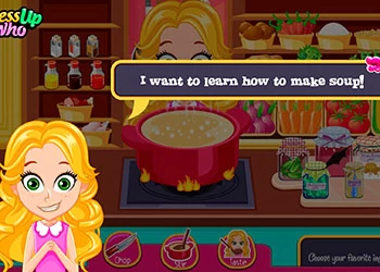 Kuzhina Me Supë Princeshe pamje nga ekrani i lojës
