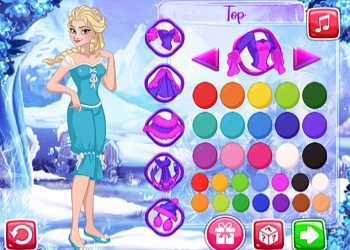 Prinses Winterwonderland schermafbeelding van het spel