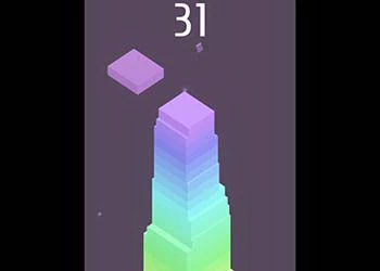 Rainbow Stacker game screenshot