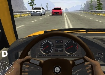 Realer Fahrsimulator Spiel-Screenshot