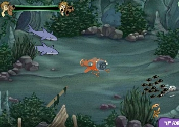 Reef Relief - Scooby Doo captura de pantalla del juego