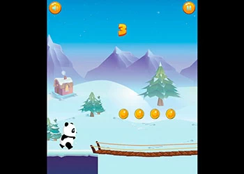 Panda Run Іске Қосыңыз ойын скриншоты