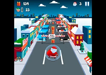 Santa City Run ảnh chụp màn hình trò chơi