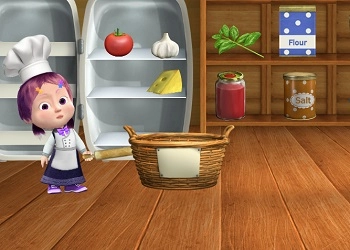 Sasha And Animal Friends Pizzeria game screenshot