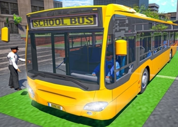 Školski Autobus Igra Driving Sim snimka zaslona igre