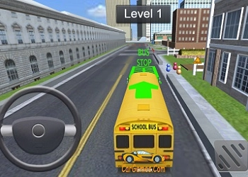 Schulbus-Simulationsmeister Spiel-Screenshot