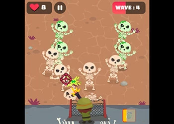 Skeleton Defense játék képernyőképe