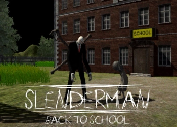 Slenderman Maktabga Qaytish o'yin skrinshoti