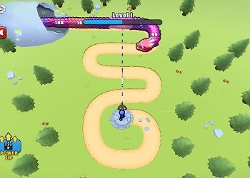 Snake Shooter: Tower Battle game screenshot