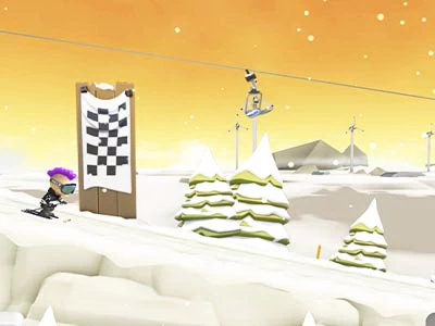 Snow Trial Online screenshot del gioco